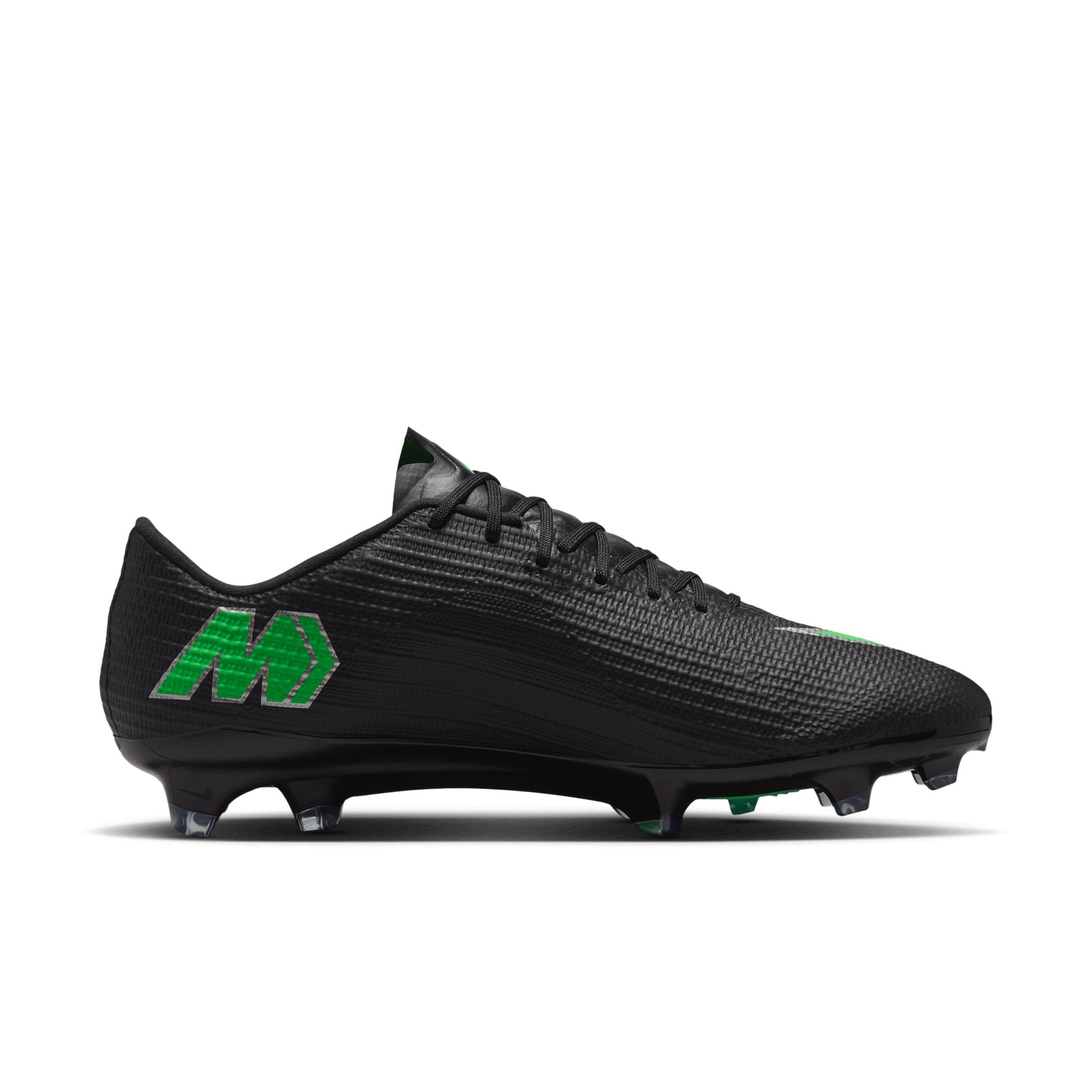 Nike Mercurial Superfly 11 Pro FG "Black/Black/Illusion Green" Men's Soccer Cleat - BLACK/BLACK/GREEN